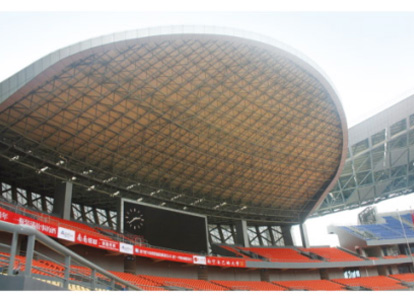 霍林郭勒体育看台案例